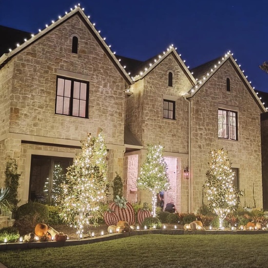 Christmas Light Installation Dallas TX