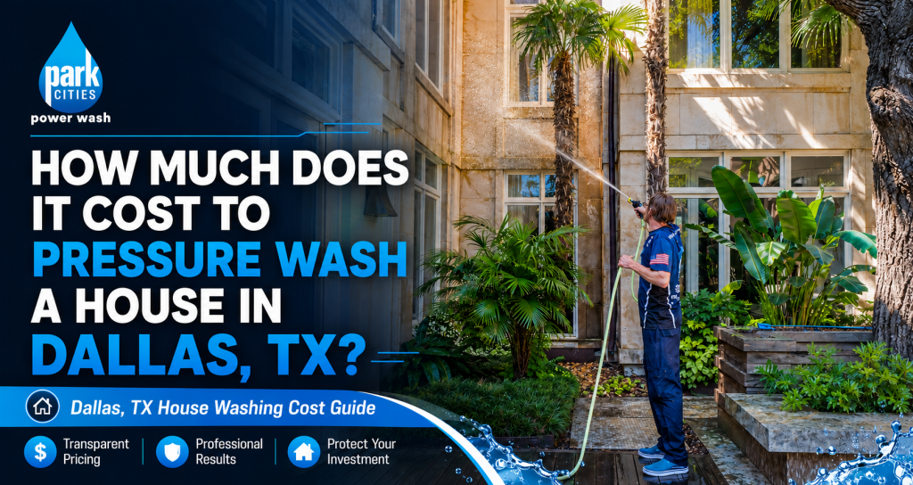 Pressure Washing Pricing in Dallas