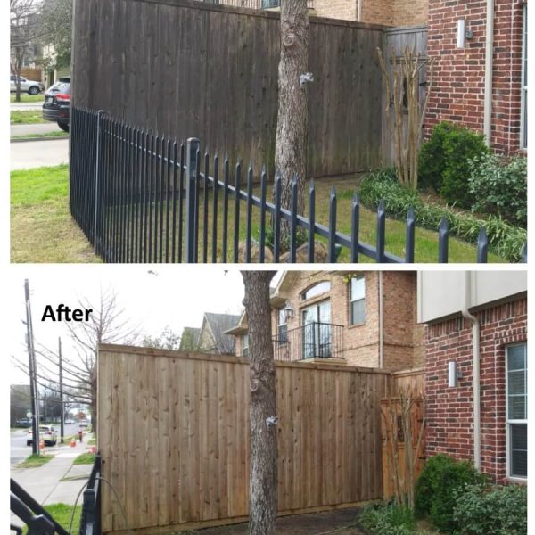 Fence Cleaning Dallas TX